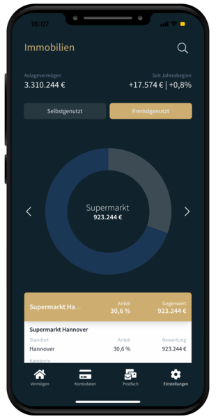 HONESTAS App - Immobilien